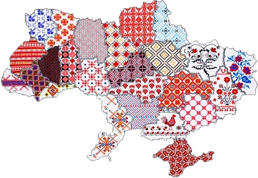  Embroidered Ukraine