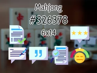 Mahjong №326378