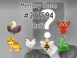 Memory game №277594