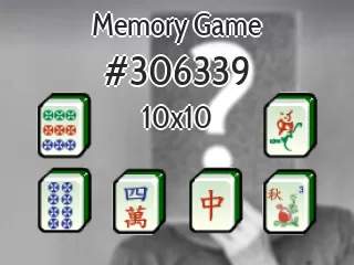 Memory game №306339