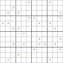 Multi-Sudoku №276321