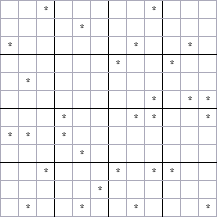 Multi-Sudoku №294567