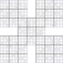 Multi-Sudoku №86430