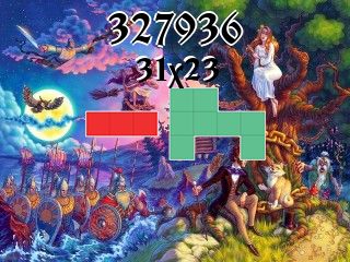 Puzzle polyominoes №327936