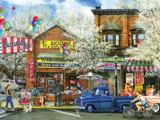 Jigsaw Puzzle «Afternoon On Mainstreet»