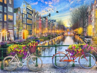 Jigsaw Puzzle «Amsterdam with Love»