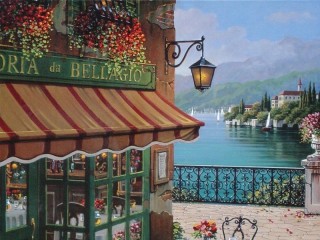 Jigsaw Puzzle «Bellagio Cafe»