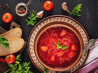 Jigsaw Puzzle «Borscht with spices»