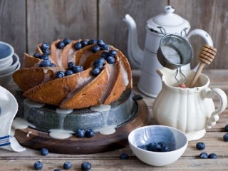 Jigsaw Puzzle «Blueberry muffin»