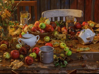 Jigsaw Puzzle «country still life»