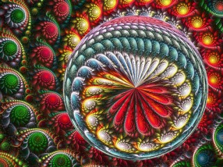 Jigsaw Puzzle «Fractal abstraction»
