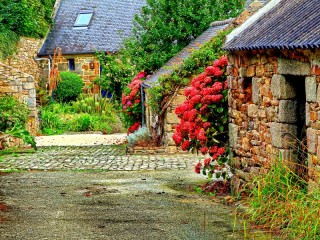 Jigsaw Puzzle «french village»