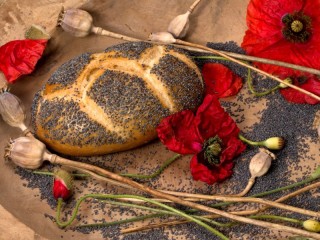 Jigsaw Puzzle «bread with poppy seeds»