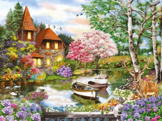 Jigsaw Puzzle «Spring colors»