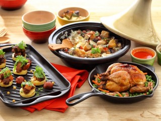 Jigsaw Puzzle «chicken with vegetables»