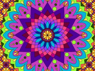 Jigsaw Puzzle «Mandala of Joy»