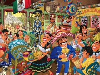 Jigsaw Puzzle «Mexican Restaurant»