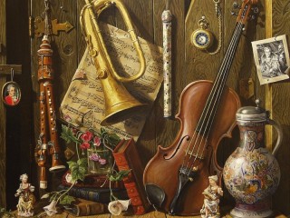 Jigsaw Puzzle «Musical instruments»