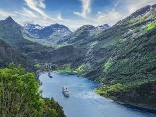 Jigsaw Puzzle «Norwegian fjords»