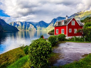 Jigsaw Puzzle «norwegian landscape»