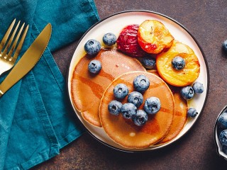 Jigsaw Puzzle «Pancakes with berries»