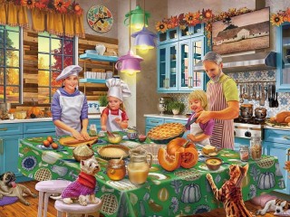 Jigsaw Puzzle «Helpers»