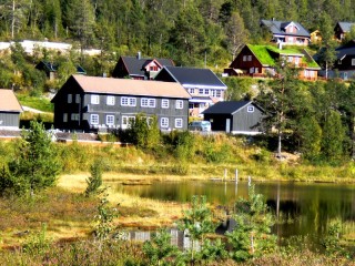 Jigsaw Puzzle «Village in Norway»