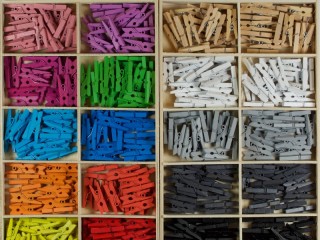 Jigsaw Puzzle «Clothespins»