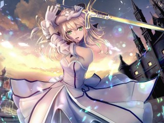 Jigsaw Puzzle «Saber lily»