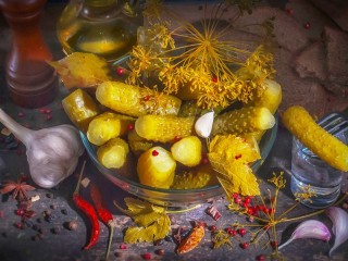 Jigsaw Puzzle «Pickled cucumbers»