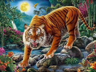 Jigsaw Puzzle «Tiger»