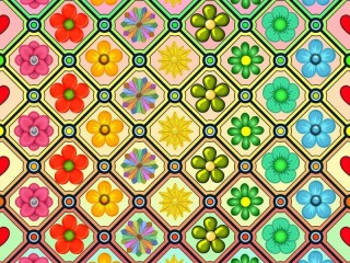 Jigsaw Puzzle «flower fantasy»