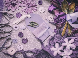 Jigsaw Puzzle «In lavender colors»