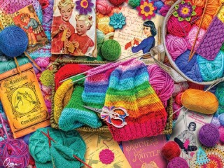 Jigsaw Puzzle «Knitting»
