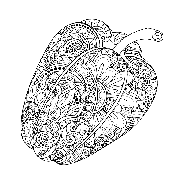 Download Coloring Page «pepper». №288464