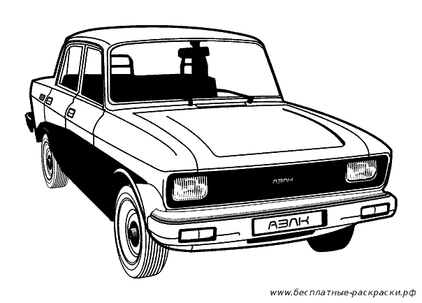 Coloring Page «Lada». №29643