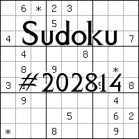 Sudoku №202814