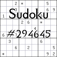 Sudoku №294645
