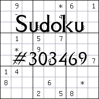 Sudoku №303469