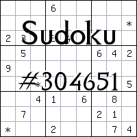 Sudoku №304651