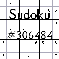 Sudoku №306484