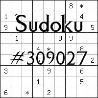Sudoku №309027