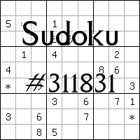Sudoku №311831