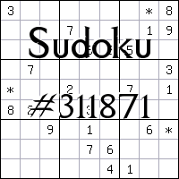 Sudoku №311871
