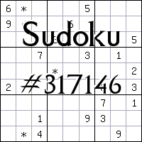 Sudoku №317146