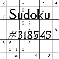 Sudoku №318545