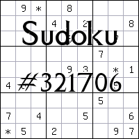 Sudoku №321706