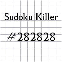 Sudoku Killer №282828
