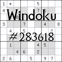 Windoku №283618