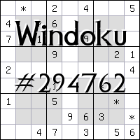 Windoku №294762